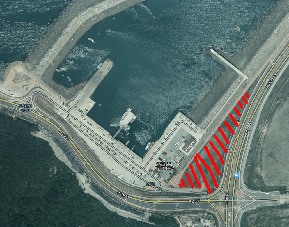 신치항 해양파출소옆 공터사진