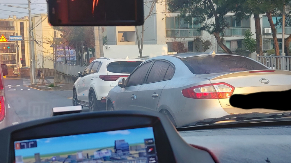 도로변불법주차