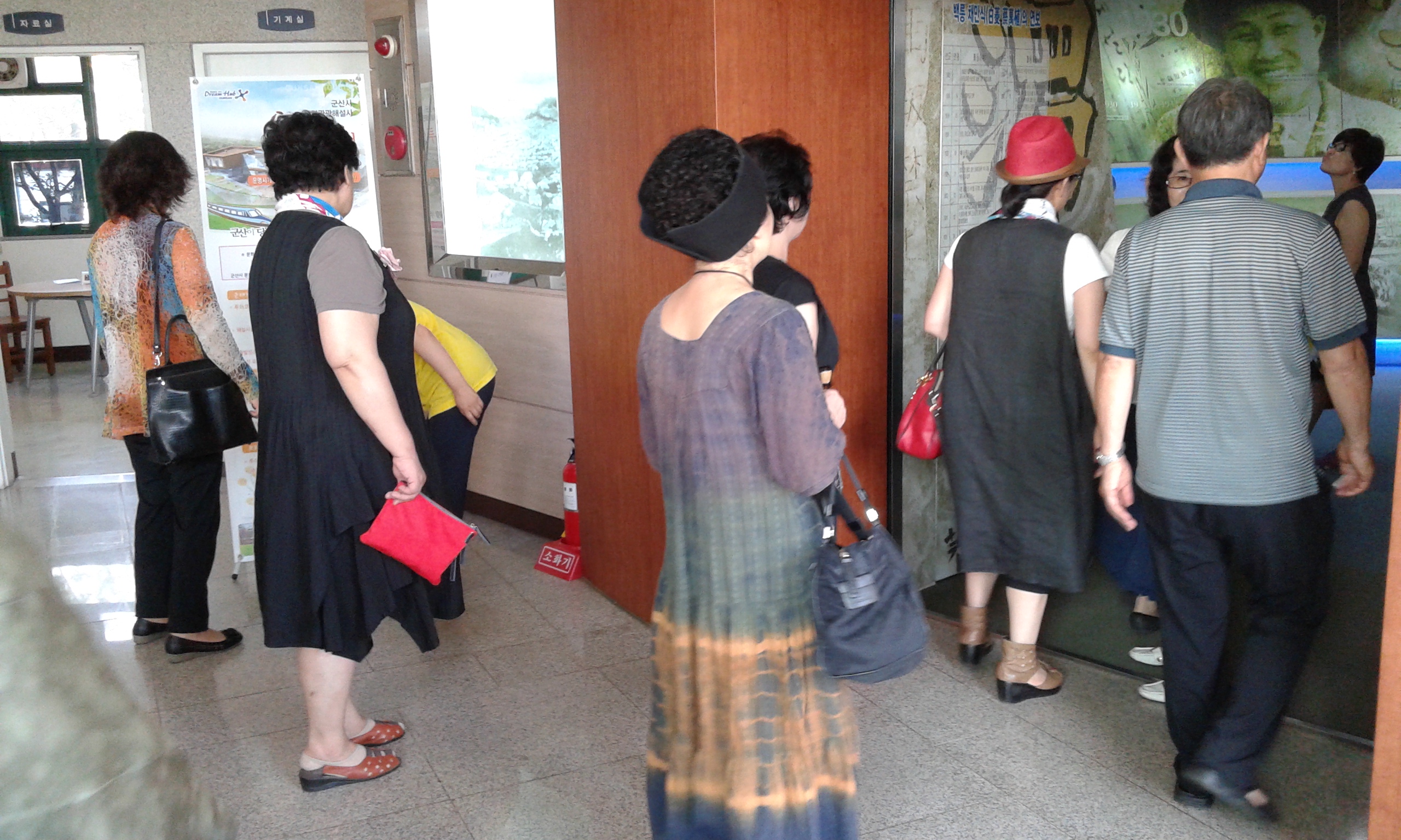 전국시낭송 협회일행 방문