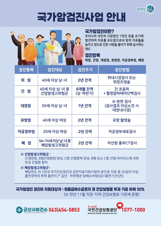 국가암검진사업안내