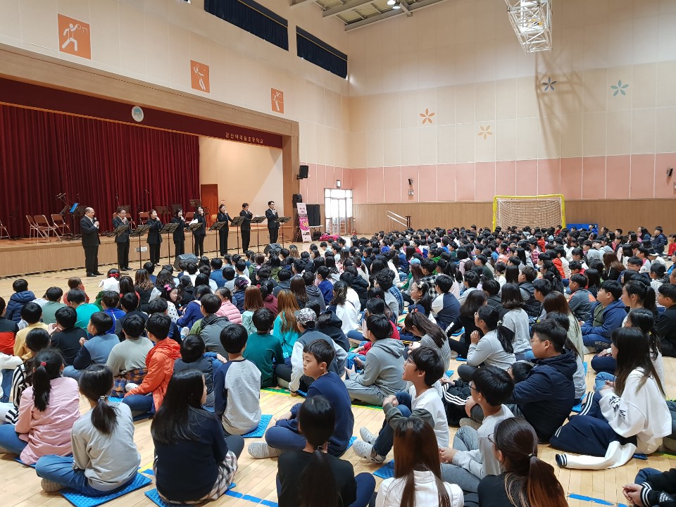 군산 아리울 초등학교 찾아가는 스쿨클래식