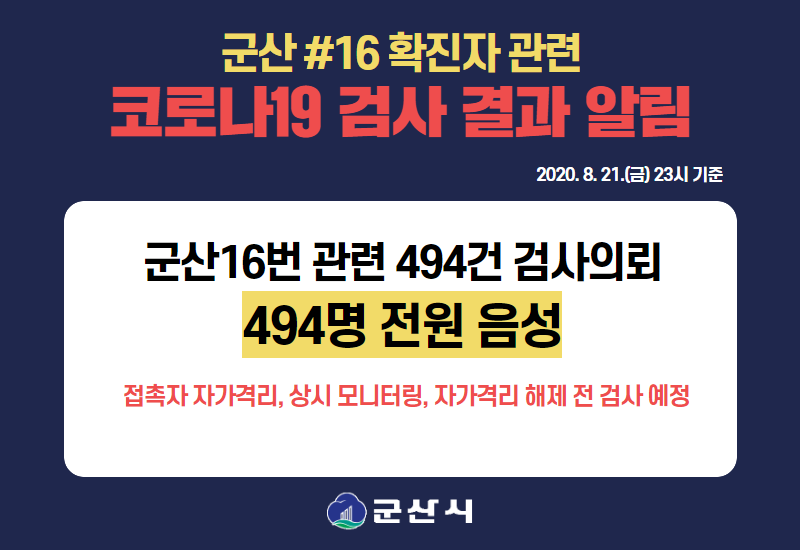 코로나19검사결과알림