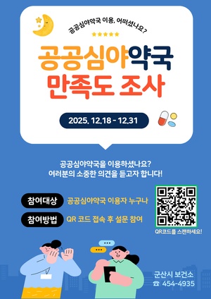 2025년 공공심야약국 만족도 조사
